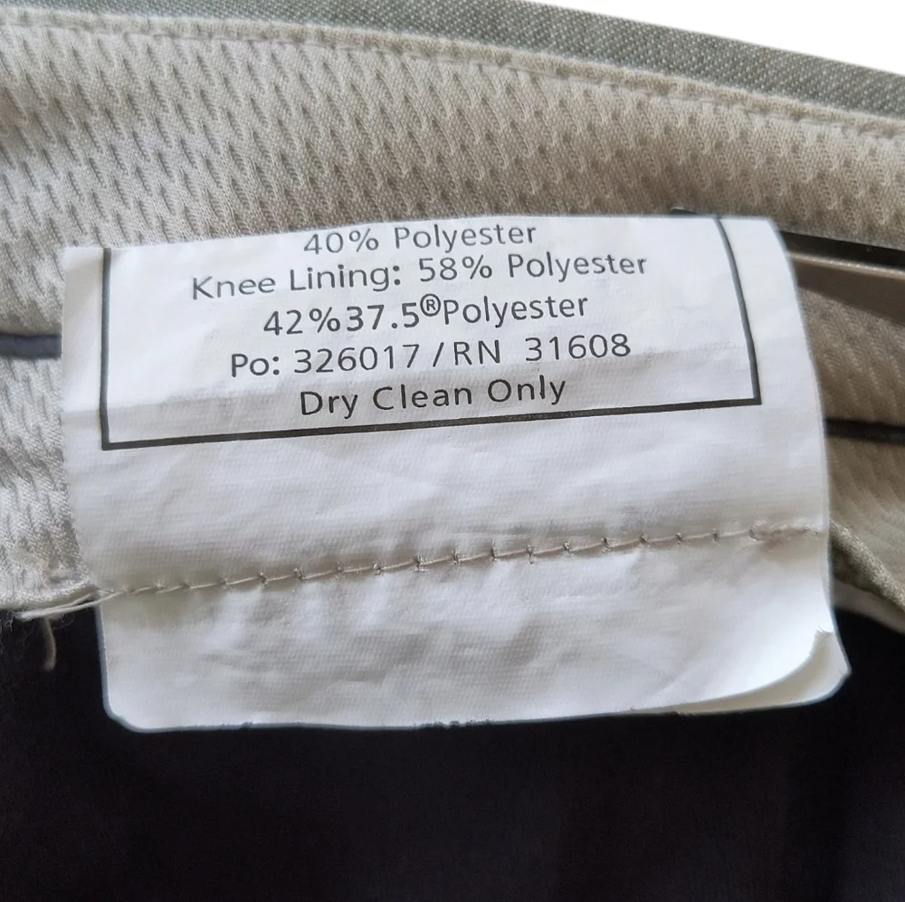 Men's Gray Jos.A.Bank Slim Fit Traveler Trousers Size 36